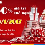 Mobifone khuyến mãi ngày 26/1 tặng 50% thẻ nạp