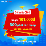 Gói cước C101 Mobifone dành cho thuê bao MobiF