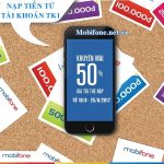 Mobifone khuyến mãi 10/8 - 25/8/2017 cục bộ