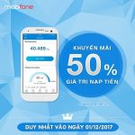 Mobifone khuyến mãi 1/12/2017 với 3 chương trình ưu đãi