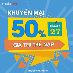 Mobifone khuyến mãi 27/1/2018 cho thuê bao thỏa điều kiện