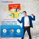 Mobifone khuyến mãi nạp càng nhiều trúng càng lớn cho toàn bộ thuê bao Mobifone