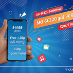 Đăng ký gói 6C120 Mobifone ưu đãi 6 tháng dùng mạng khuyến mãi thêm 1 tháng