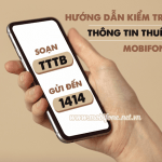 Kiểm tra thông tin thuê bao sim Mobifone chính chủ