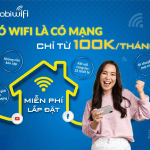 Đăng ký gói cước wifi Mobifone hộ gia đình thả ga dùng mạng