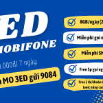 Đăng ký gói cước 3ED Mobifone nhận ngay 24GB, free gọi thoại