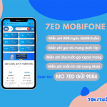 Đăng ký gói 7ED Mobifone có ngay 56GB data, thả ga gọi thoại