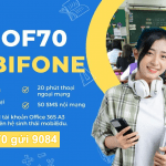 Đăng ký gói OF70 Mobifone thả ga dùng mạng, gọi thoại chỉ 70k/tháng