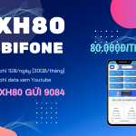 Đăng ký gói MXH80 Mobifone ưu đãi 30GB, miễn phí data xem Youtube