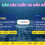 Đăng ký gói PT90 Mobifone hay KC90 Mobifone thì phù hợp hơn?