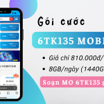 Đăng ký gói 6TK135 Mobifone có ngay 1440GB dùng trong 6 tháng