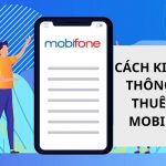 Cách kiểm tra thông tin thuê bao Mobifone nhanh nhất