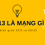 Đầu số 03133 là mạng gì?