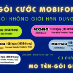 Tổng hợp các gói cước 4G Mobifone trọn gói không giới hạn dung lượng