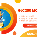 Gói cước GLC200 Mobifone ưu đãi 100GB, 600 phút gọi