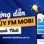 Hướng dẫn cách hủy gói cước FM Mobifone miễn phí nhanh chóng nhất